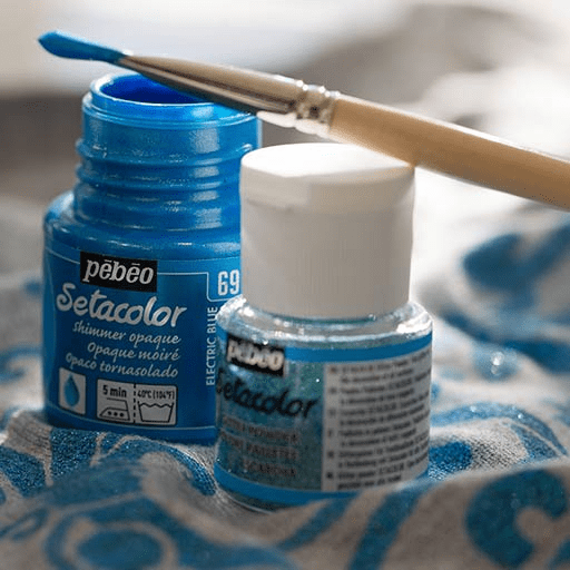 PEBEO Setacolor Opaque 45ml 44 Shimmer Pearl