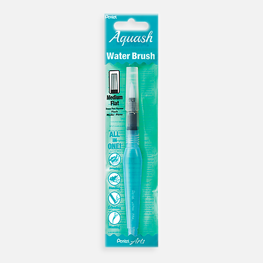 PENTEL Aquash Medium Flat Water Brush