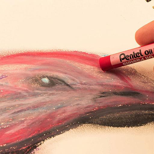 PENTEL Arts Oil Pastel Set x 12