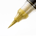 PENTEL Fudeyori Brush Pen Gold