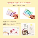 PLANDOME Shiny Palette Square Sticker Yellow