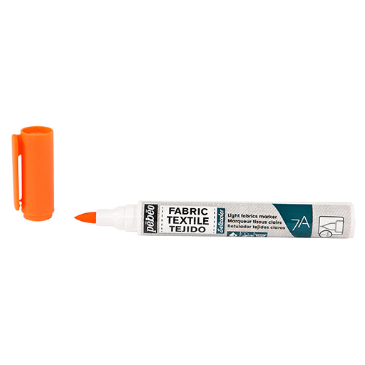 PEBEO 7A Light Fabric Marker 1mm Orange