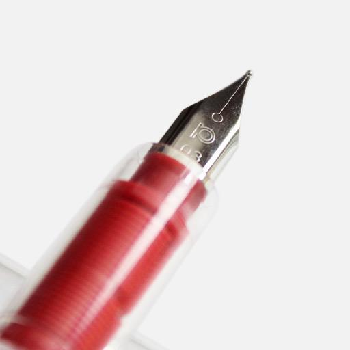 PLATINUM Preppy Red Fountain Pen Fine