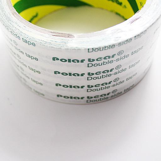 POLAR BEAR Double-Sided Tissue Tape 48mm x 10m