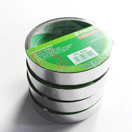 POLAR BEAR Rainbow Tape Silver/Gold/Rainbow