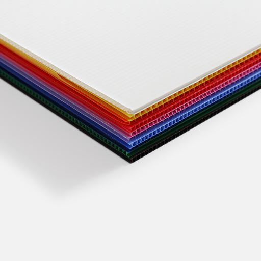 PPBOARD Plastic Corrugated Board 15” x 20” Bundle Set x 10