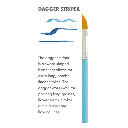 PRINCETON Select Dagger Stripper Brush 1/4"