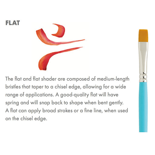 PRINCETON Select Flat Shader Brush 6
