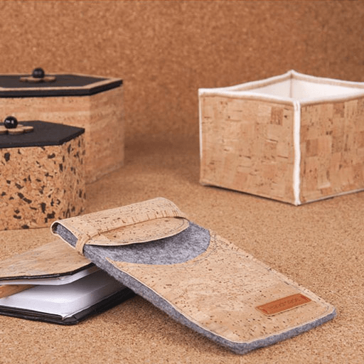 RAYHER Cork Fabric (T)0.5mm x (W)300mm x (L)450mm Stripes 2