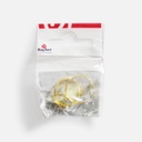 RAYHER Ring Base w/ Plate 12mm x 2 Gold