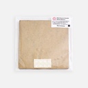 RESIN PLAY Black Acrylic Coaster Base with Rubber Feet - Set of 2 Square