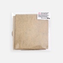 RESIN PLAY Black Acrylic Coaster Base with Rubber Feet - Set of 6 Mix