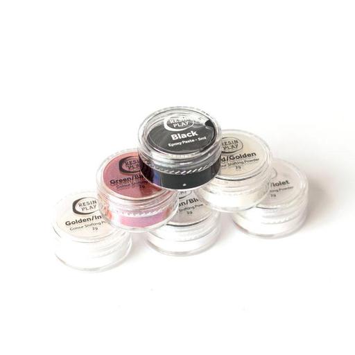 RESIN PLAY Magic Color Shifting Pigment Set x 6