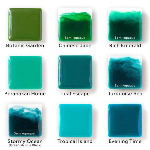 RESIN PLAY Opaque Color Epoxy Paste Pigment Set x 40