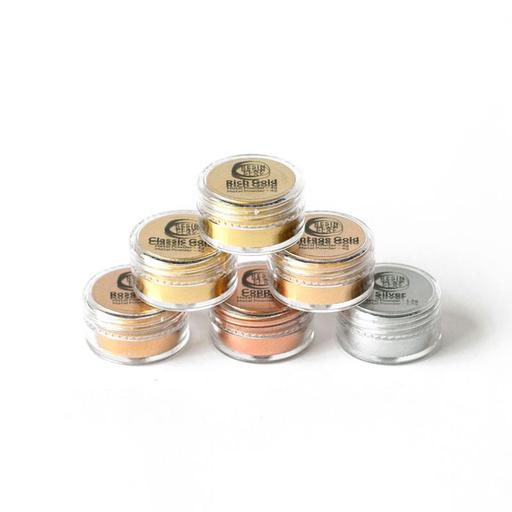 RESIN PLAY Pure Metal Luxe Pigment Set x 6