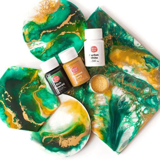 RESIN PLAY Resin Art Pigment Lush Symphony Set
