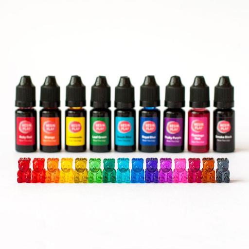 RESIN PLAY Transparent Tints Set x 15