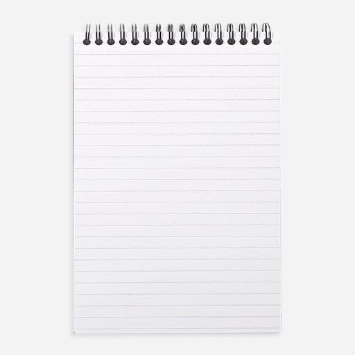RHODIA Active Lined Spiral Notepad 90gsm A5 x 80
