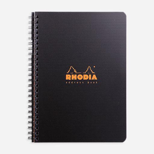 RHODIA Address Book 90gsm A5 x 80