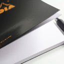 RHODIA Basics Blank Notepad 80gsm A5 x 80 Black