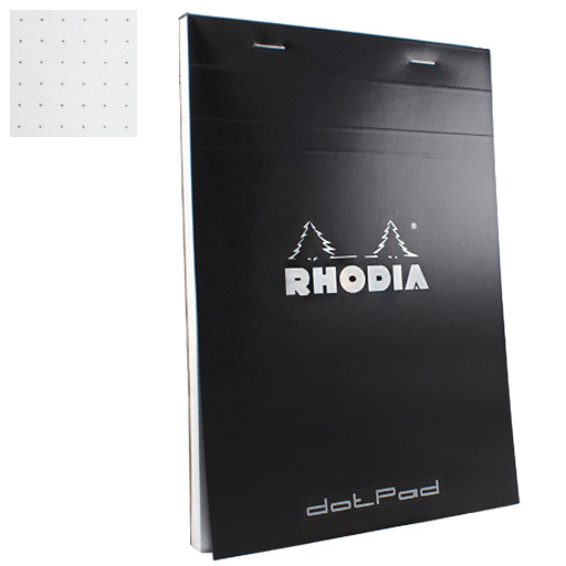 RHODIA Basics Dotpad 80gsm A4 x 80 Black