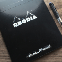RHODIA Basics Dotpad 80gsm A4 x 80 Black