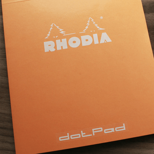 RHODIA Basics Dotpad 80gsm A4 x 80 Orange