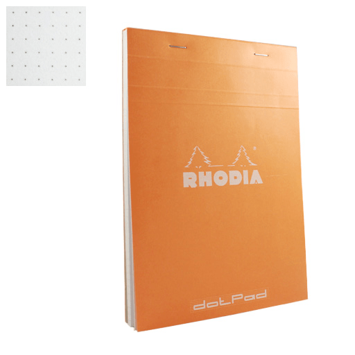 RHODIA Basics Dotpad 80gsm A5 x 80 Orange