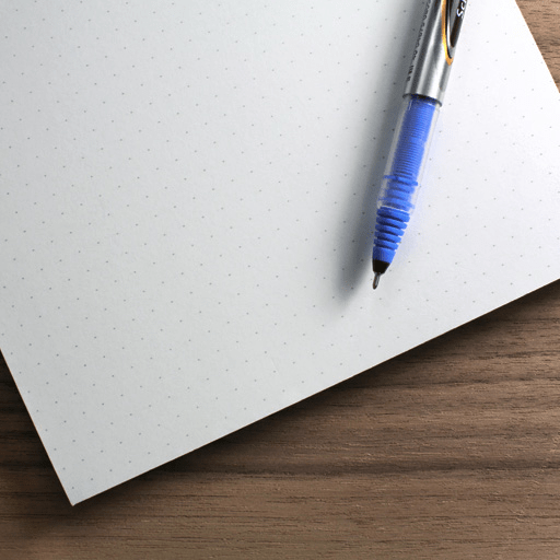 RHODIA Basics Dotpad 80gsm A5 x 80 Orange