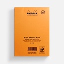 RHODIA Basics Graph Notepad 80gsm 11cm x 17cm x 80 Orange
