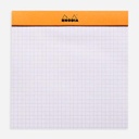 RHODIA Basics Graph Notepad 80gsm 14.8cm x 14.8cm x 80 Orange