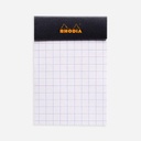 RHODIA Basics Graph Notepad 80gsm 52mm x 75mm x 80 Black