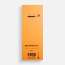 RHODIA Basics Graph Notepad 80gsm 7.4cm x 21cm x 80 Orange