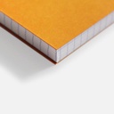 RHODIA Basics Graph Notepad 80gsm 7.4cm x 21cm x 80 Orange