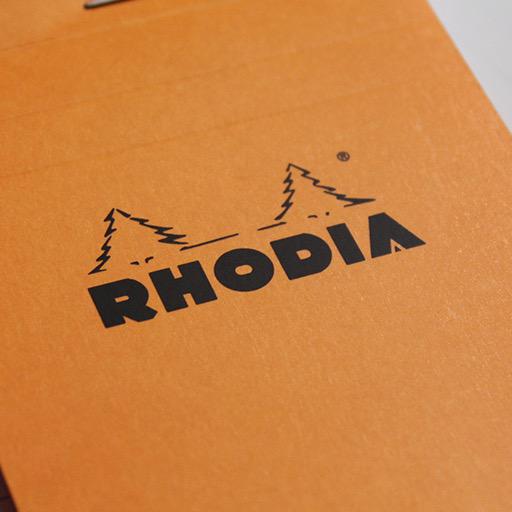 RHODIA Basics Graph Notepad 80gsm 8.5cm x 12cm x 80 Orange