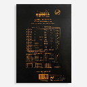 RHODIA Basics Graph Notepad 80gsm A4 x 80 Black