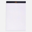 RHODIA Basics Graph Notepad 80gsm A4+ x 80 Black