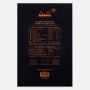 RHODIA Basics Graph Notepad 80gsm A4+ x 80 Black