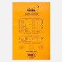 RHODIA Basics Graph Notepad 80gsm A4+ x 80 Orange