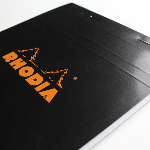 RHODIA Basics Graph Notepad 80gsm A5 x 80 Black