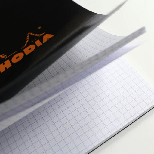 RHODIA Basics Graph Notepad 80gsm A5 x 80 Black