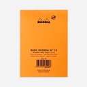 RHODIA Basics Graph Notepad 80gsm A6 x 80 Orange