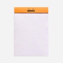 RHODIA Basics Graph Notepad 80gsm A6 x 80 Orange