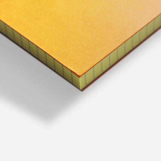 RHODIA Basics Graph Yellow Paper Notepad 80gsm A5 x 80