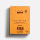 RHODIA Basics Lined Notepad 80gsm 8.5cm x 12cm x 80 Orange