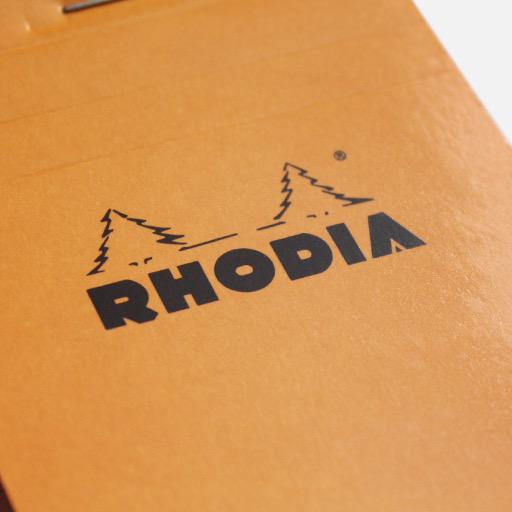 RHODIA Basics Lined Notepad 80gsm 8.5cm x 12cm x 80 Orange