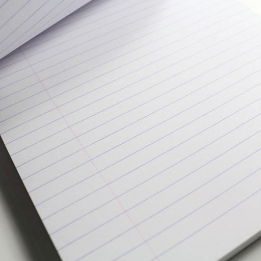 RHODIA Basics Lined Notepad 80gsm A5 x 80 Black