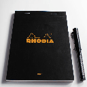 RHODIA Basics Lined Notepad 80gsm A5 x 80 Black