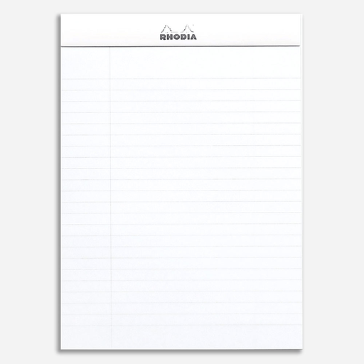 RHODIA Basics Lined Notepad 80gsm A5 x 80 White