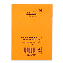 RHODIA Basics Lined Notepad 80gsm A6 x 80 Orange